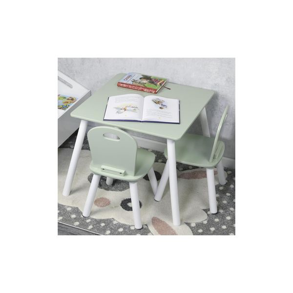 Kesper 1 Kindertisch Mit 2 StüHlen - Versch. AusfüHrungen - Mint-image
