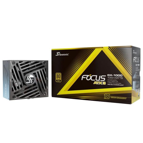 Seasonic Netzteil Focus Gx 1000 Atx 3.1 Full-Modular 1000W 80+ Gold Schwarz-image