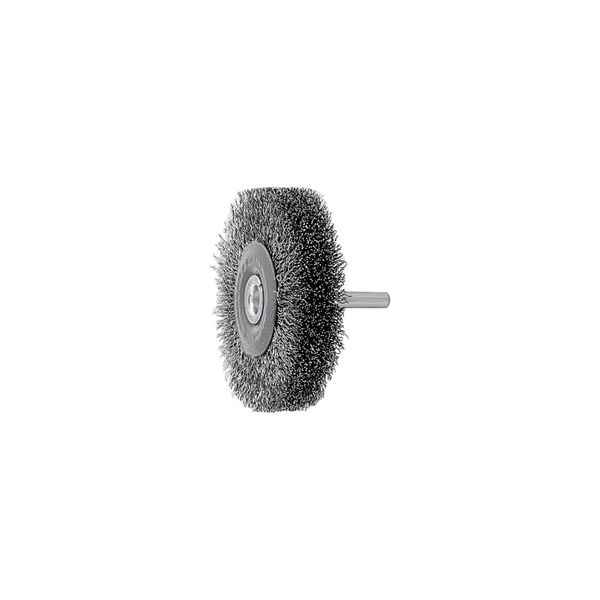 Lessmann Schaft-RundbüRste Stahldraht 0,20 Mm, BüRsten-⌀Xbesatzbreite: 50X15 Mm (415143)-image