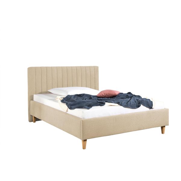 Polsterbett Sierro Beige Ca. 140X200 Cm-image
