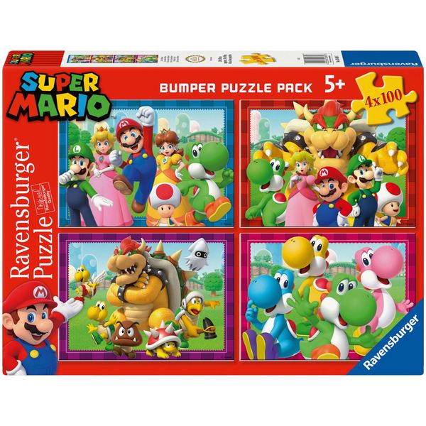 Puzzle Ravensburger "Nintendo Super Mario, Zeit FüR Mario", Bunt, Puzzles, Kinderb:36Cm H:26Cm, Pappe, Motiv, Made In Europe, B:36Cm H:26Cm-image