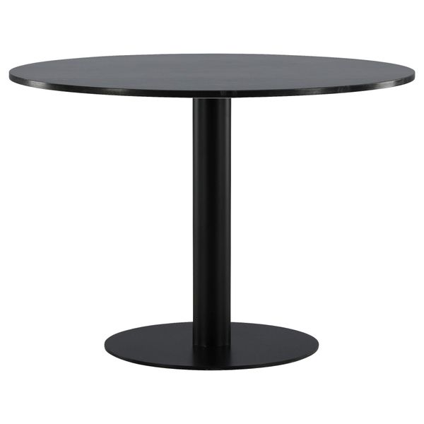 Esstisch Estelle Ø Ca. 106 Cm Schwarz-image