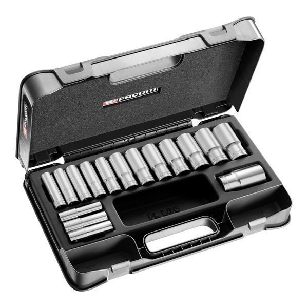 Facom SteckschlüSsel-Set 1/2Z, Lang, 16-Tlg (S.404AE)-image