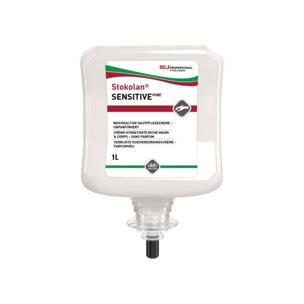 Stokolan Hautpflege Sen- Sitive Pure 1L Kart. Ve ; Sc Johnson Professional (SSP1L)-image