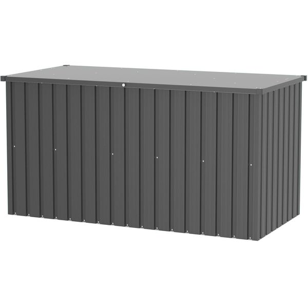 Aufbewahrungsbox Tepro "Universalbox Store X-Large", Grau (Anthrazit), B:184,3Cm H:93,8Cm T:90Cm, Metall, Aufbewahrungsboxen, Aufbewahrungsbox, Bxtxh: 184,3X90X93,8 Cm-image
