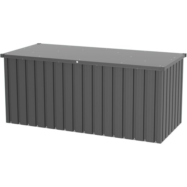 Aufbewahrungsbox Tepro "Universalbox Store Large", Grau (Anthrazit), B:172,8Cm H:72,45Cm T:78,5Cm, Metall, Aufbewahrungsboxen, Aufbewahrungsbox, Bxtxh: 172,8X78,5X72,45 Cm-image