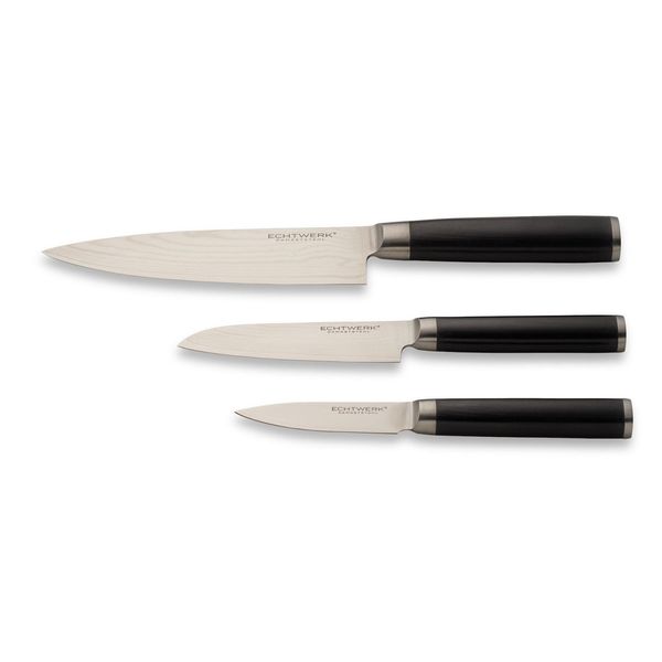 Echtwerk Damaszener Messer-Set, 3-Teilig, KüChenmesser-Set-image