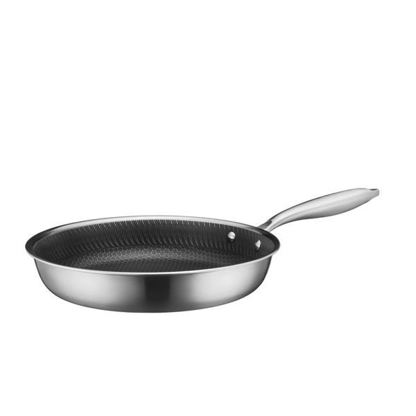 MäSer Bratpfanne 28 Cm, Edelstahl Hestia Keramik Silber / Schwarz-image