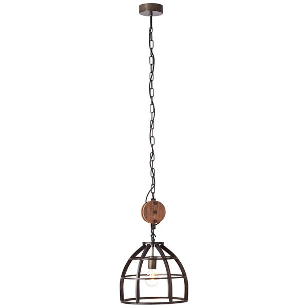 Brilliant Pendelleuchte "Matrix", Schwarz (Schwarz Antik), 1, Ø 34Cm H: 147Cm, 1 Stk., Leuchten, HäNgelampe 34Cm, Pendelleuchte-image