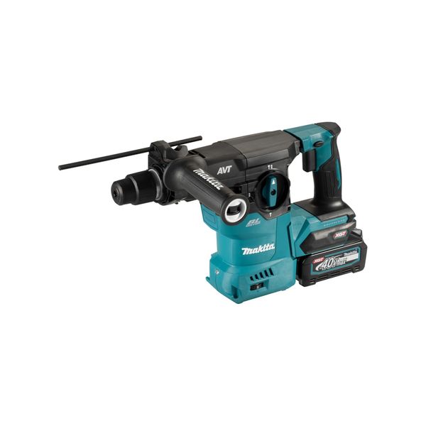 Makita Akku-Kombihammer SDS-PLUS 40V Max. / 4,0 Ah, 2 Akkus + LadegeräT Im Transportkoffer (HR008GM202)-image