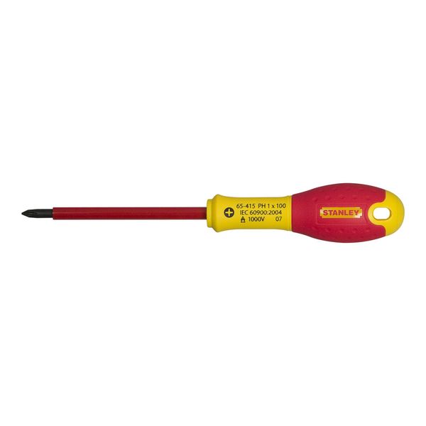 Stanley Schraubendreher Fatmax Isoliert PZ0 75Mm (0-65-417)-image