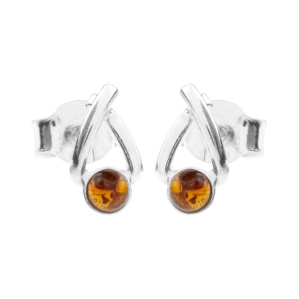Paar Ohrstecker OSTSEE-SCHMUCK "Ostsee-Schmuck Ohrstecker Naja Ohrstecker Naja", Weiß, Ohrringe, Damen, 10 X 5Mm, Silber 925 (Sterlingsilber)-image