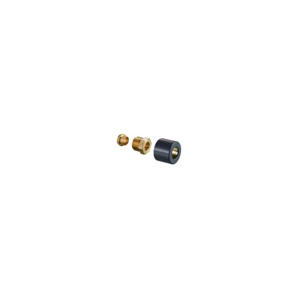 Oventrop Klemmringverschraubungs-Set Combi E Edelstahl-Design, G 1/2 Agx15Mm, 1-Fach (1169493)-image