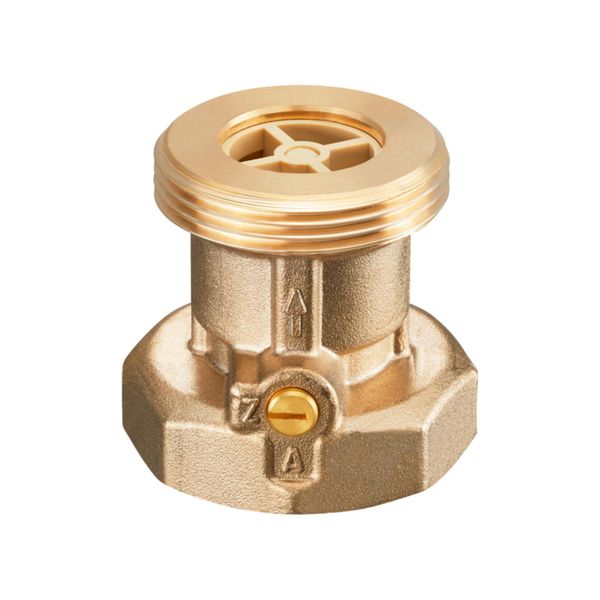 Oventrop Sperrventil SVE DN 32, G 2, Einbau Nach Pumpe, Messing (1070010)-image