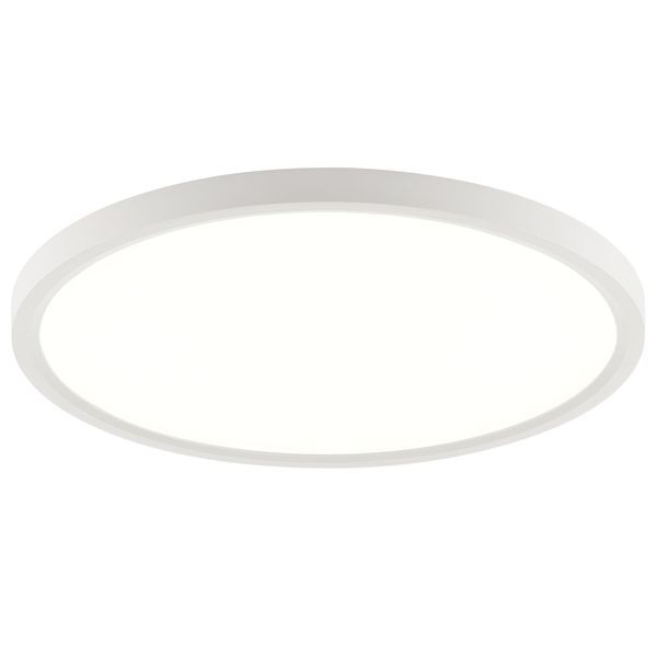 Brilliant Led Deckenleuchte "Galo", Energieeffizienz: A (A-G), Weiß, 1, Ø 39Cm H: 2Cm, 1 Stk., Leuchten, Ø 40 Cm, 3130 Lm, 4000 K, 14,9 W, Sehr Energieeffizient, Led Deckenleuchte-image