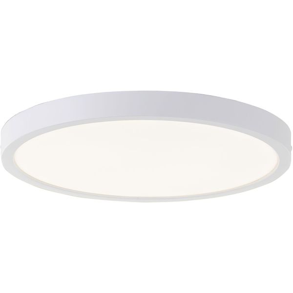 Brilliant Led Deckenleuchte "Navara", Weiß, 1, Ø 37,5Cm H: 3,1Cm, 1 Stk., Leuchten, Ø 37,5Cm, HöHe 3 Cm, 2900 Lm, 4000 K, IP44, Led Deckenleuchte-image