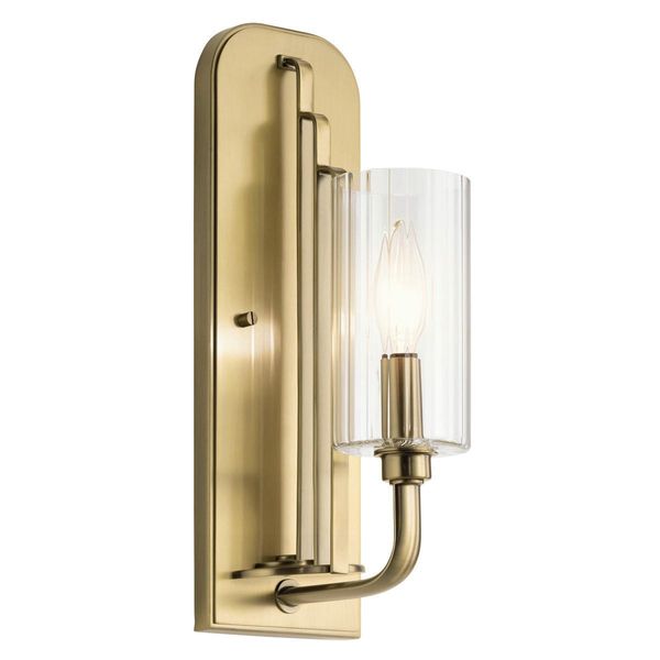 Wandleuchte Kimrose Messingfarben Max. 40 Watt Wandlampe-image