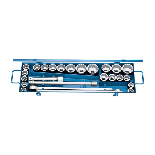 Gedore D 32 EMAU-2 SteckschlüSsel-Satz 3/4" 25-Teilig Ud-Profil Mm+Zoll (6281310)"-image