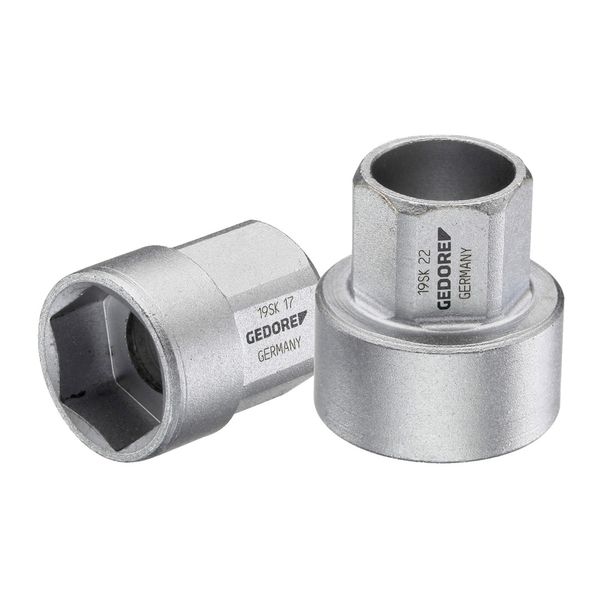 Gedore 19 Sk 19 SteckschlüSseleinsatz 1/2", Kurz, 19 Mm (2225948)"-image