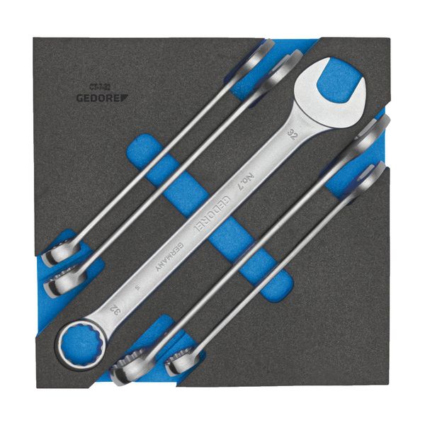 Gedore 1500 CT2-7-32 Ring-MaulschlüSsel-Satz In Check-Tool-Modul (2308886)-image