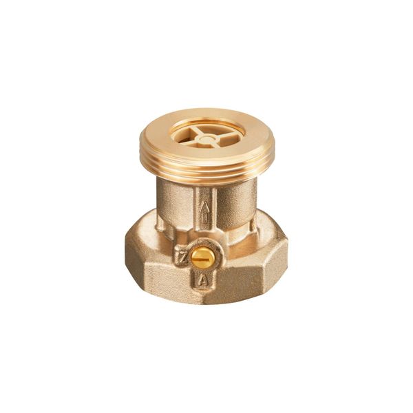 Oventrop Sperrventil Sve Dn 25, G 1 1/2, Einb. N. Pumpe, Messing (1070008)-image