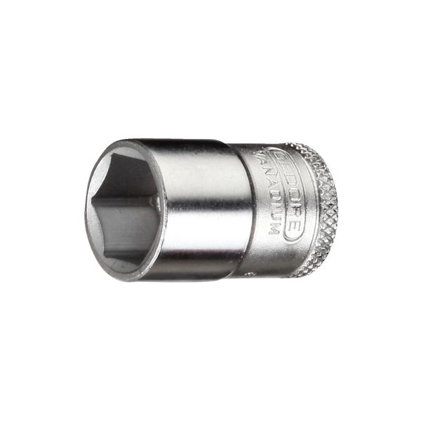 Gedore SteckschlüSseleinsatz, Nuss, 3/8 Zoll 10 Mm Antrieb, 6-Kant, 13 Mm Weite, Werkzeug, 30 13, Stahl Verchromt (6234070)-image