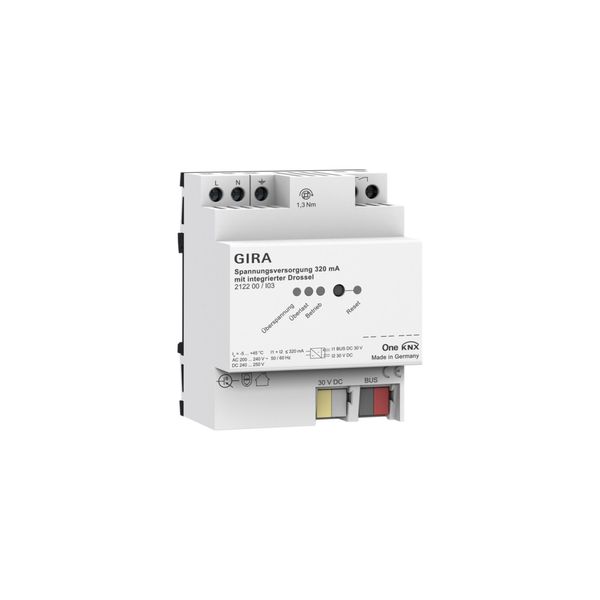 Gira Knx-Spannungsversorgung 320Ma Drossel Reg 212200)-image