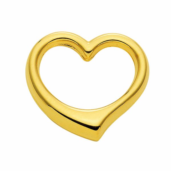 KettenanhäNger Adelia´S "AnhäNger Swingheart 585 Gold ( 14K )", Gold, SchmuckanhäNger, Damen, Gold, KettenanhäNger, GoldanhäNger Swingheart-image