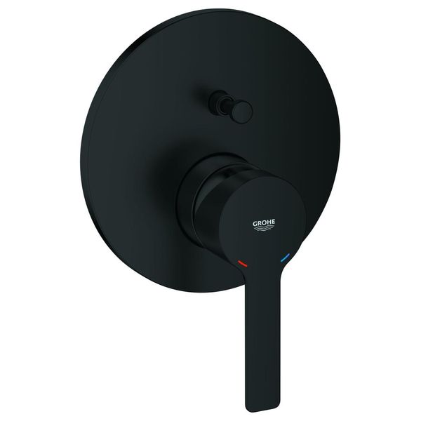 Grohe Einhand-Wannenbatterie Lineare 24064_1, FMS FüR 35604 Matt Black, 240642431 240642431-image