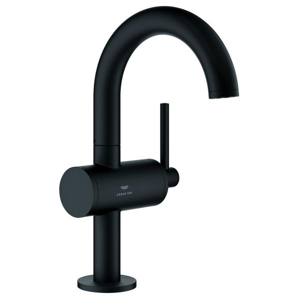 Grohe Einhand-Waschtischbatterie Atrio, 24363 M-Size Phantom Black, 24363KF0 24363KF0-image