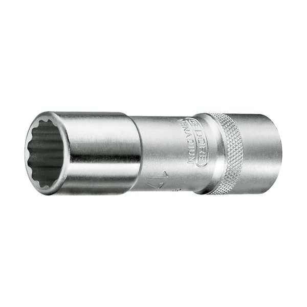 Gedore D 19 L 19 SteckschlüSseleinsatz 1/2", Lang Ud-Profil 19 Mm (6140410)"-image