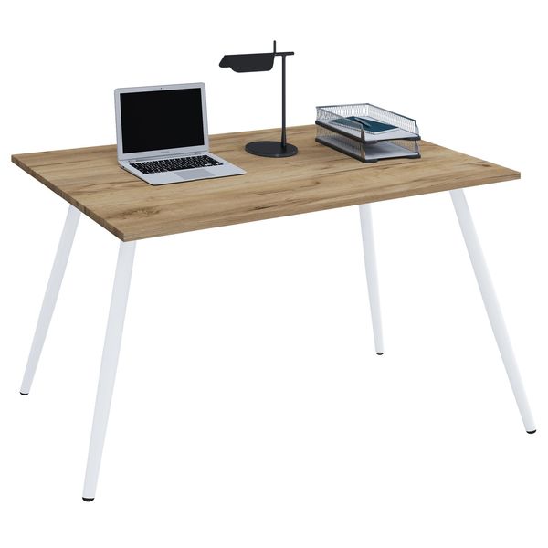 Schreibtisch Vcm "Schreibtisch BüRotisch Computertisch Salia 160X80", Braun (Honig, Eiche), B:160Cm T:80Cm, Tische, Schreibtisch-image