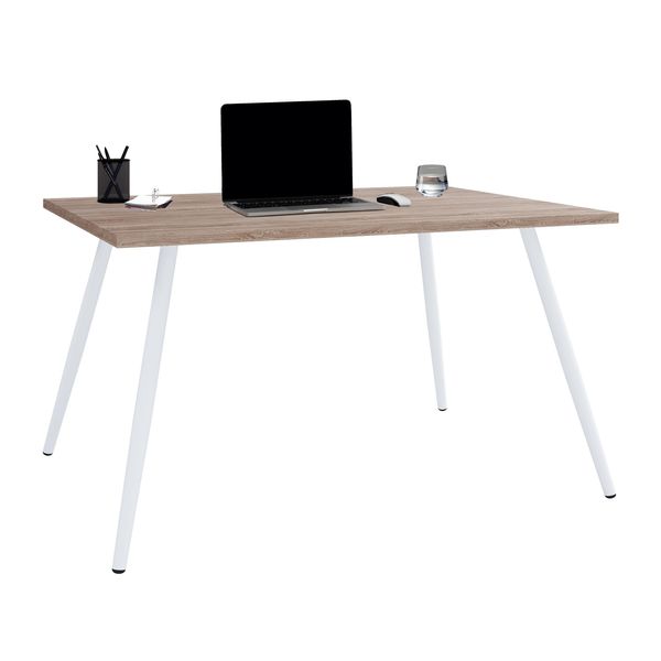 Schreibtisch Vcm "Schreibtisch BüRotisch Computertisch Salia 160X80", Braun (Sonoma, Eiche), B:160Cm T:80Cm, Tische, Schreibtisch-image