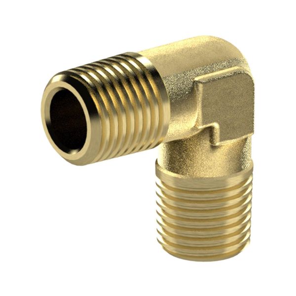 Riegler WinkelstüCk, AußEn/AußEn, R 1, Sw 30, Messing Blank (253.05)-image