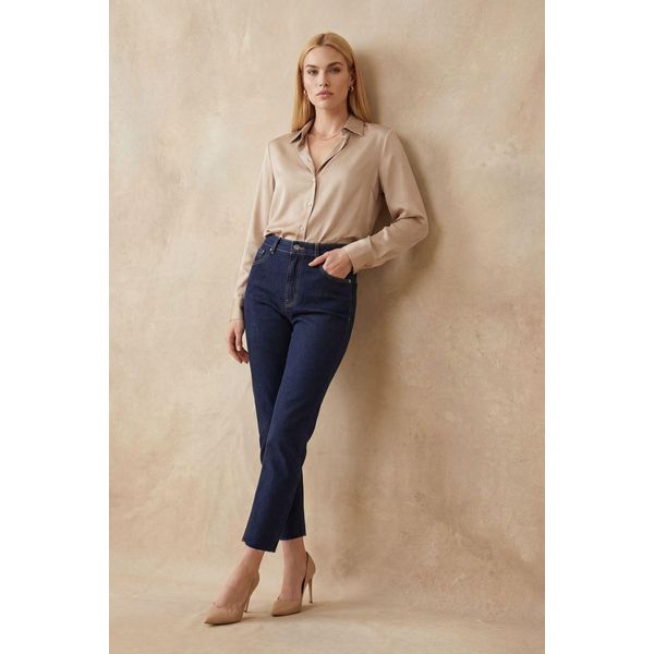 Hoch-Taillierte Skinny-Jeans-image