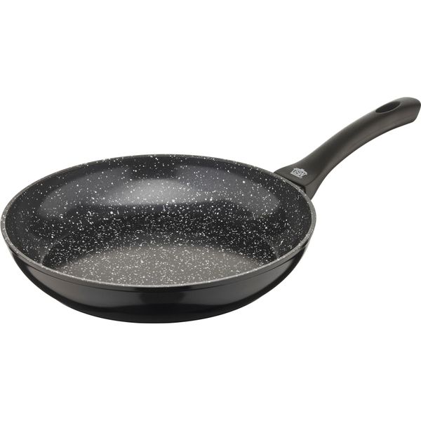 Bratpfanne Gsw "Barisa", Schwarz, H:5,8Cm Ø:32Cm, Pfannen, Bratpfanne, Vitaflon Quarzit Antihaft-Versiegelung, Induktion-image