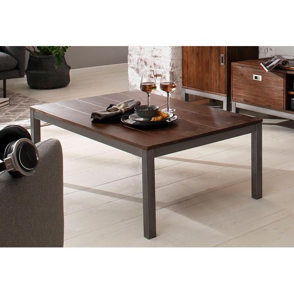 Couchtisch Otto Home "Kenya", Braun (Akazie, Dunkel), B:110Cm H:40Cm T:70Cm, Tische, Couchtisch, Breite 110 Cm.-image