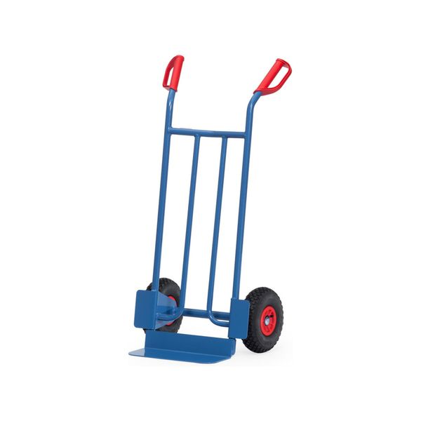 Fetra Stahlrohr-Sackkarre B1115L - Luftbereifung Tragkraft 250 Kg)-image