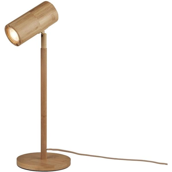 Good & Mojo Tischleuchte "Java", Beige (Natur), 1, Ø 18Cm H: 47Cm, Leuchten, Tischleuchte-image