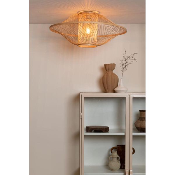 Good & Mojo Deckenleuchte "Maui", Beige (Natur), 1, Ø 70Cm H: 32Cm, Leuchten, Deckenleuchte-image
