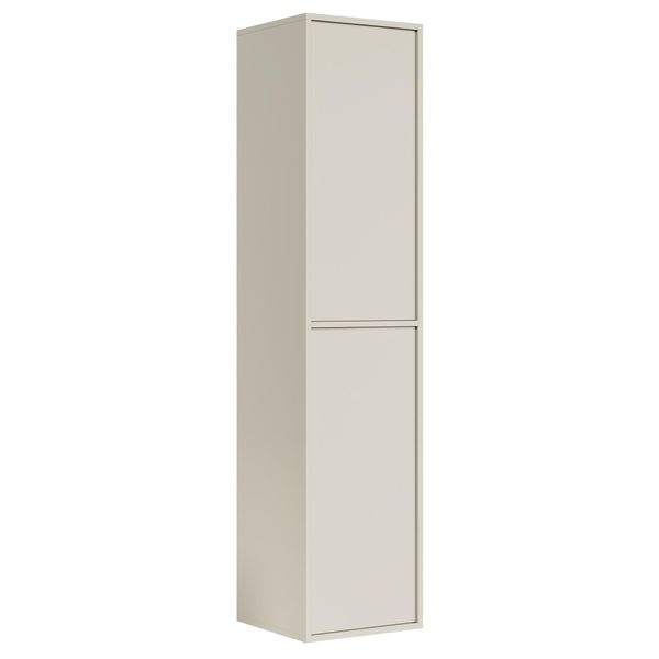 Badezimmerschrank Mali Mit 2 TüRen Cashmere - 38 X 33 X 160 Cm-image