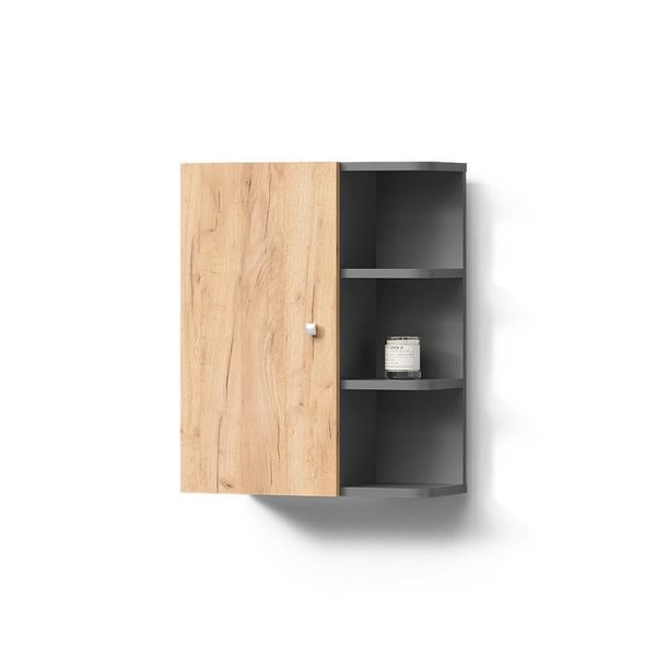 Badschrank Fucino Anthrazit/Goldkraft Eiche 47.2 X 59.2 Cm-image