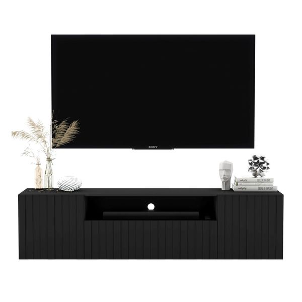 TV-SCHRANK Elpis2 Schwarz Matt Glamour 150 Cm-image