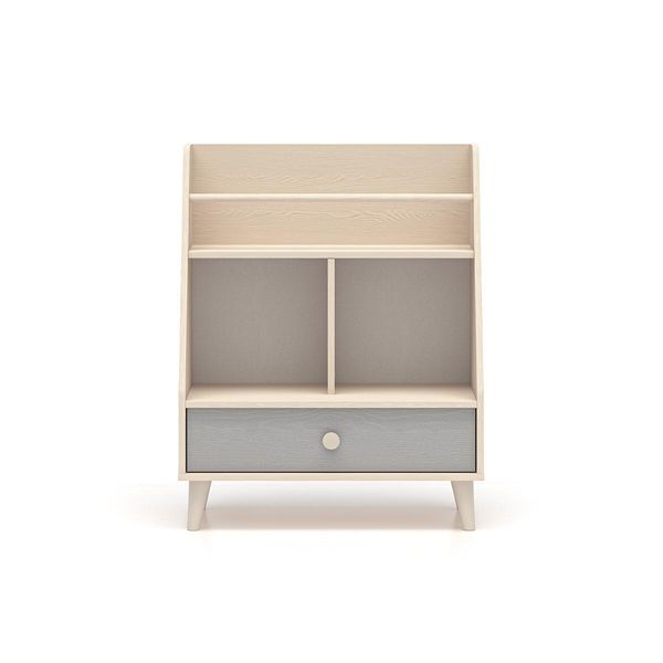 BÜCherregal Alycia Beige - Grau - Holzeffekt-image