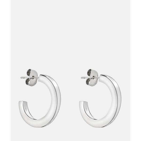 Paar Creolen Liebeskind Berlin "Schmuck Geschenk Edelstahl Ohrringe The Love Bond", Silber (Silberfarben), Ohrringe, Damen, Edelstahl-image