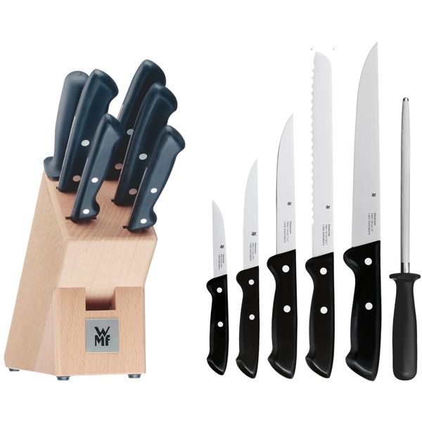 Messerblock WMF "Classic Line", Braun (Schwarz, Braun), MesserblöCke, Messerblock, Messerklingen Aus Spezialklingenstahl-image