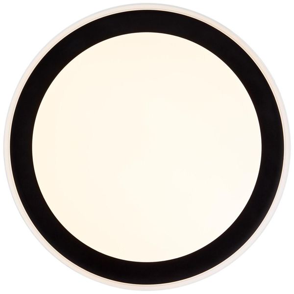 Brilliant Deckenleuchte "Pederson", Schwarz, 1, Ø 45Cm H: 9Cm, 1 Stk., Leuchten, Led Wand- Und Deckenlampe 45Cm Schwarz, Deckenleuchte-image