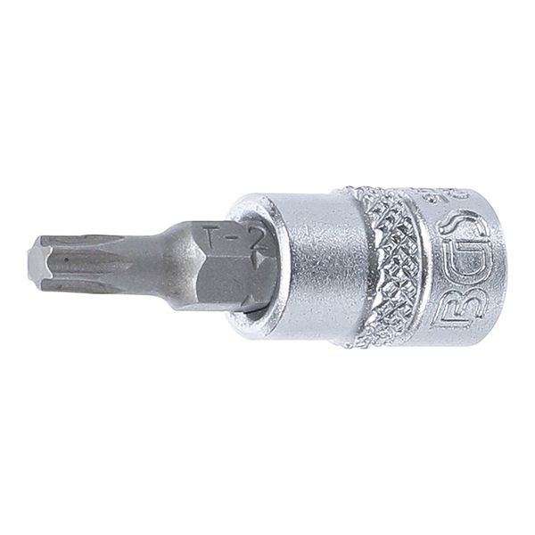 BGS Bit-Einsatz Antrieb Innenvierkant 6,3 Mm T-Profil (FüR Tx) T25 ; BGS Technic (2593)-image