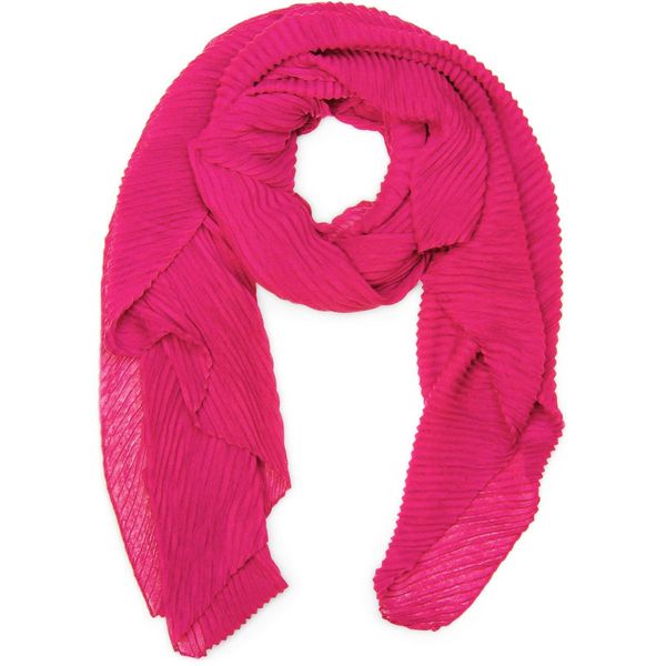 Schal Stylebreaker "Gekreppter Unifarbener Schal", Damen, Pink, Obermaterial: 50% Viskose Cv. 50% Baumwolle Co., Modisch, ModetüCher Schal-image