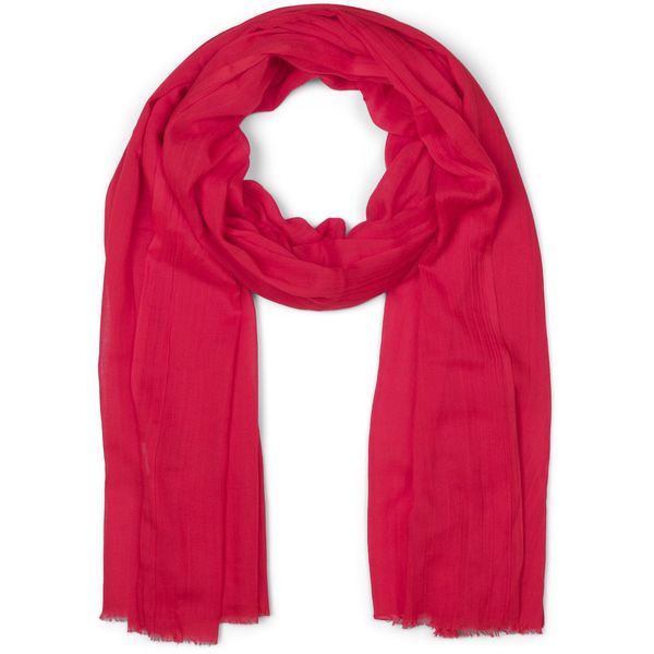 Schal styleBREAKER "Leichter Schal Einfarbig", Damen, Rot, Obermaterial: 50% Viskose Cv. 50% Baumwolle Co., Modisch, ModetüCher Schal-image
